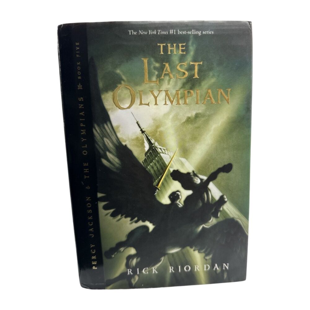 First Edition Hardcover - The Last Olympian (Percy Jackson 5) by Rick Riordan